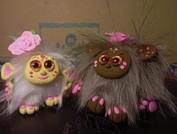 Рисование гуашью и игрушка "Домовёнок"