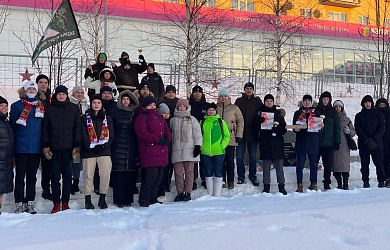 Военно-патриотическая эстафета "Знамя победы"